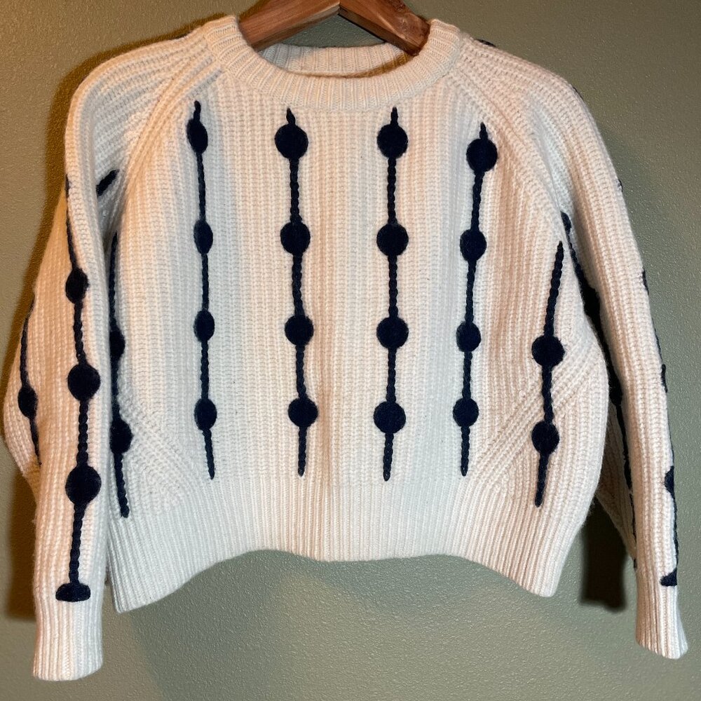 Tory Burch 100% Merino Wool Sweater